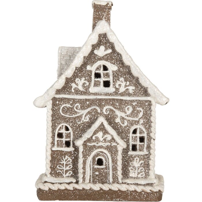 Clayre & Eef 6PR5811 Maison Décorative LED 16x10x23 cm