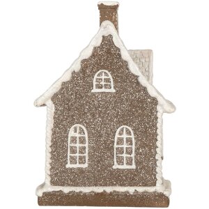 Clayre & Eef 6PR5811 Maison Décorative LED 16x10x23 cm