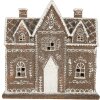 Clayre & Eef 6PR5814 Maison Décoration LED 26x10x25 cm Marron/Blanc