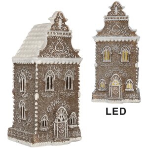 Clayre & Eef Maison LED 12x11x25 cm Polyrésine