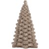 Clayre & Eef Décoration Sapin de Noël 15x15x25 cm