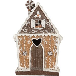 Clayre & Eef 6PR5822 Maison Décorative LED 14x9x21 cm