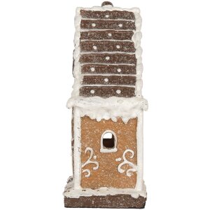 Clayre & Eef 6PR5822 Maison Décorative LED 14x9x21 cm