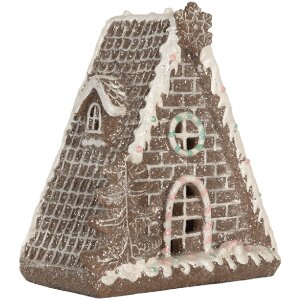 Clayre & Eef 6PR5824 Maison Décorative LED 17x10x18 cm