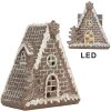 Clayre & Eef 6PR5824 Maison Décorative LED 17x10x18 cm