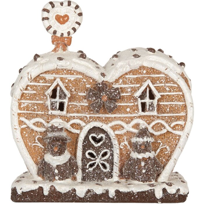 Maison Décorative LED Clayre & Eef 18x10x19 cm