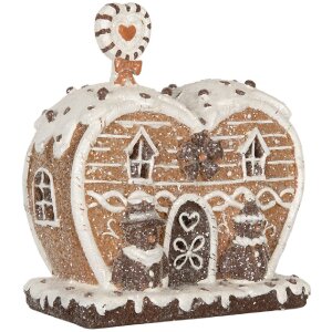 Maison Décorative LED Clayre & Eef 18x10x19 cm