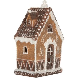 Clayre & Eef 6PR5827 Maison Décorative LED 13x9x20 cm