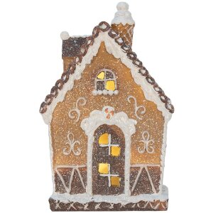 Clayre & Eef 6PR5827 Maison Décorative LED 13x9x20 cm
