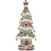 Clayre & Eef 6PR5828 Sapin de Noël décoratif LED 15x12x36 cm