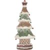 Clayre & Eef 6PR5828 Sapin de Noël décoratif LED 15x12x36 cm