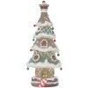 Clayre & Eef 6PR5828 Sapin de Noël décoratif LED 15x12x36 cm