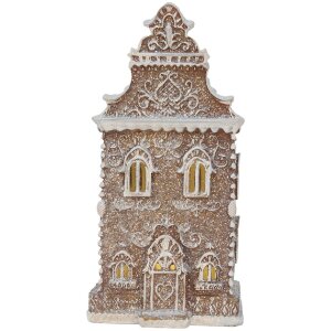 Clayre & Eef 6PR5832 Maison Décorative LED 12x11x25 cm