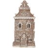 Clayre & Eef 6PR5832 Maison Décorative LED 12x11x25 cm
