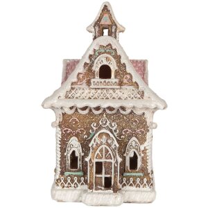 Clayre & Eef 6PR5833 Maison Décorative LED 16x15x25 cm