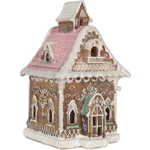 Clayre & Eef 6PR5833 Maison Décorative LED 16x15x25 cm