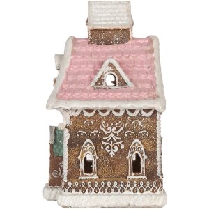 Clayre & Eef 6PR5833 Maison Décorative LED 16x15x25 cm