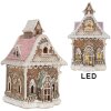 Clayre & Eef 6PR5833 Maison Décorative LED 16x15x25 cm