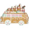 Clayre & Eef 6PR5837 Bus Décoratif LED 31x12x23 cm