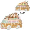 Clayre & Eef 6PR5837 Bus Décoratif LED 31x12x23 cm