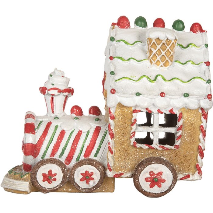 Locomotive Décorative LED Clayre & Eef 21x12x17 cm