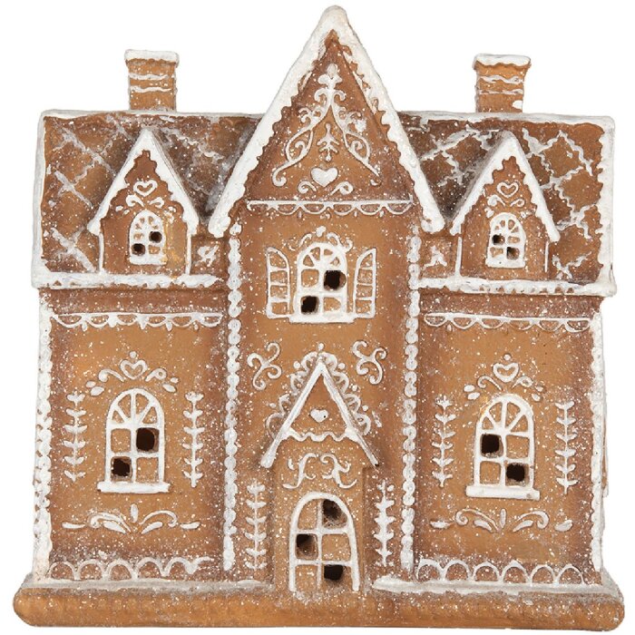 Clayre & Eef 6PR5841 Maison Décoration LED Braun/Weiß