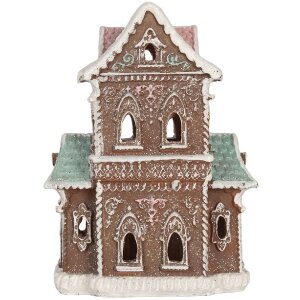 Clayre & Eef 6PR5844 Maison Décorative LED 15x12x20 cm
