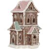 Clayre & Eef 6PR5844 Maison Décorative LED 15x12x20 cm