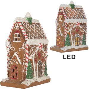 Clayre & Eef 6PR5846 Maison Décoration LED 15x9x20 cm