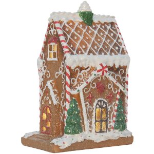 Clayre & Eef 6PR5846 Maison Décoration LED 15x9x20 cm