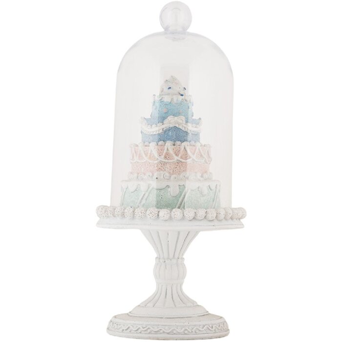 Cloche en Verre Décorative Clayre & Eef 6PR5847 Ø 13x27 cm