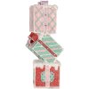 Clayre & Eef Décoration cadeaux empilés 14x16x36 cm