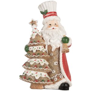 Décoration Père Noël Clayre & Eef 15x11x25 cm
