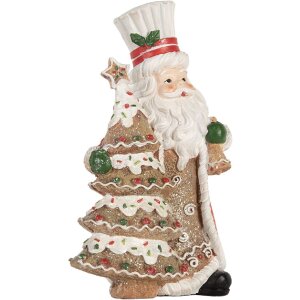 Décoration Père Noël Clayre & Eef 15x11x25 cm