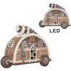 Clayre & Eef 6PR5854 Maison Décorative LED 21x11x16 cm