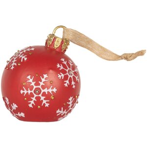 Clayre & Eef 6PR5858 Boule de Noël LED Ø...