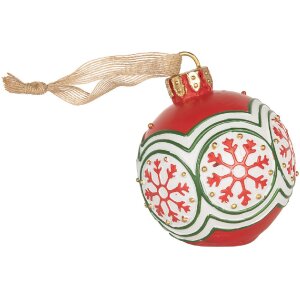 Clayre & Eef Boule de Noël LED 12x14 cm