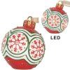 Clayre & Eef Boule de Noël LED 12x14 cm