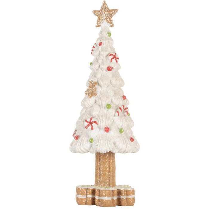Clayre & Eef 6PR5860 Décoration Sapin de Noël Ø 12x33 cm