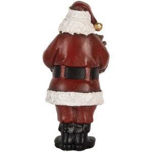 Clayre & Eef Décoration Père Noël avec Gâteau 10x10x21 cm
