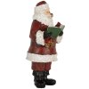 Clayre & Eef Père Noël avec Livre 10x10x21 cm