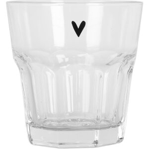 Clayre & Eef Verre à Boire Transparent 150 ml