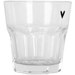 Clayre & Eef Verre à Boire Transparent 150 ml
