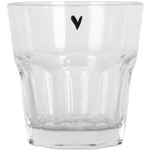 Clayre & Eef Verre à Boire Transparent 150 ml