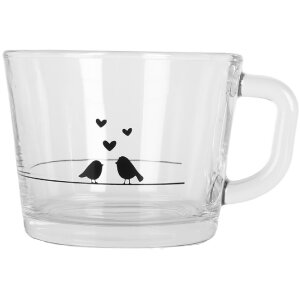 Clayre & Eef Verre à thé 350ml LBSGL0012