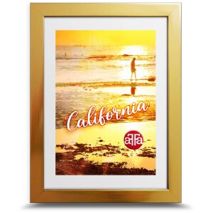 FrameFactory Cadre Photo California Doré 13x18 cm...