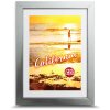 Cadre photo FrameFactory California argent 21x29 cm