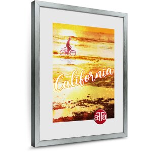 Cadre Photo California Argent 40x50 cm Acrylique FrameFactory