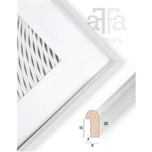 Cadre Photo FramesFactory Finger 21x29,7 cm Blanc Plexiglas