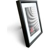 FramesFactory Cadre Photo Bois Finger 15x21 cm Noir Plexiglas